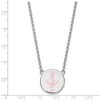 Black Bow Jewelry Sterling Silver Delta Gamma Greek Life Necklace 18 Inch - 2 of 4
