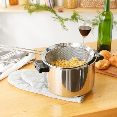 RSVP Endurance 6" Stainless Steel Conical Mesh Strainer - Thumbnail 4