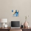 Art Remedy Head in the Clouds Blue Abstract Wall Art Unframed - 2 of 4
