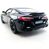 KiNSMART BMW M8 Competition Black Red 5" 1:36 Scale Die Cast Metal Model Toy Car w/ Pullback Action. - 2 of 4