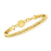 Ross-Simons Italian 18kt Gold Over Sterling Diamond-Cut Magnetic Clasp Converter - 4 of 4