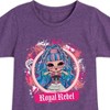 Girls' - LOL Surprise! - Royal Rebel Fitted Short Sleeve Graphic T-Shirt - 2 of 4