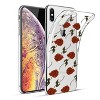 Reiko Apple iPhone XS Max Design Air Cushion Case with Rose Design in Clear - 2 of 4