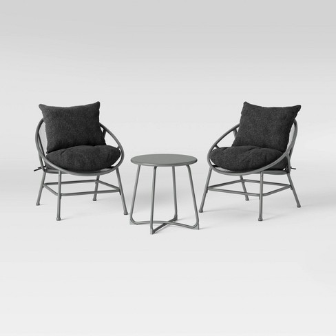 White metal chairs online target