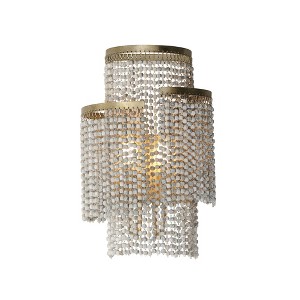 Maxim Lighting Fontaine 2 - Light Wall Light in  Golden Silver - 1 of 3