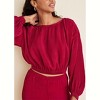 VENUS Womens Plisse Billow Top - 3 of 4