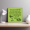 Slickblue Funny Queso & Margarita Wood Sign – Rustic Wall Decor for Kitchen or Bar – 7x7 Inches, Color Options - 2 of 3