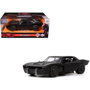 Batmobile Black "The Batman" (2022) Movie "Hollywood Rides" Series 1/32 Diecast Model Car by Jada - 1 of 4