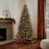 HomeRoots 7.5' Full Fir Christmas Tree With Decorations - 2 of 3