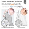 Saviland Pro Surgical UV Defense System - UPF200+ Guard Gloves w/Tactical Tape for Gel Lamp Safety & Cuticle Care. (Size: 1 Pair) - 4 of 4