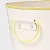 11L Metal Beverage Tub with Powder Coated Finish Cream Yellow Rim - Sun Squad™ - 3 of 3