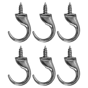Unique Bargains Zinc Alloy Wall-Mounted Ceiling Hooks with Hardware for Hanging Chandelier - 1 of 4