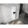 ChicFurnit Bathroom Storage Cabinets Floating Cabinet With Dual Soft Close Doors And Reversible Design For Homes, White, 11.81"*9.81"*59" - 2 of 4