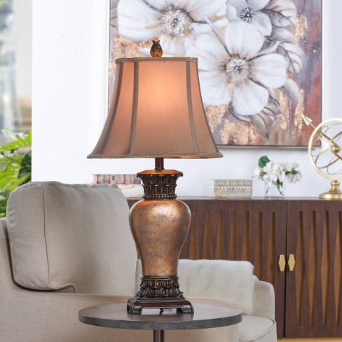 StyleCraft Table Lamp Brown/Bronze/Gold Finish : Polyresin Body, No Assembly, UL Listed, E26 Socket - image 1 of 4