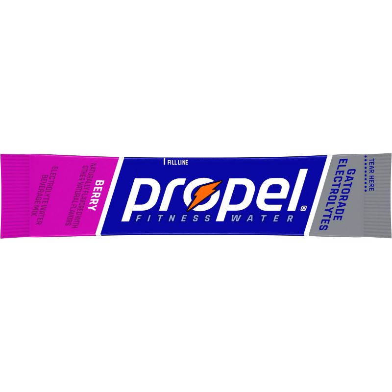 Propel Zero Berry Water Beverage Mix - 10pk/0.08oz Pouches, 4 of 11