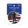 Beistle Firefighter Button, 2", (6/Pkg) Multicolored - 3 of 4
