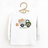 The Juniper Shop SmileyWorld Dump Truck Pumpkins Toddler Long Sleeve Tee - 2 of 4