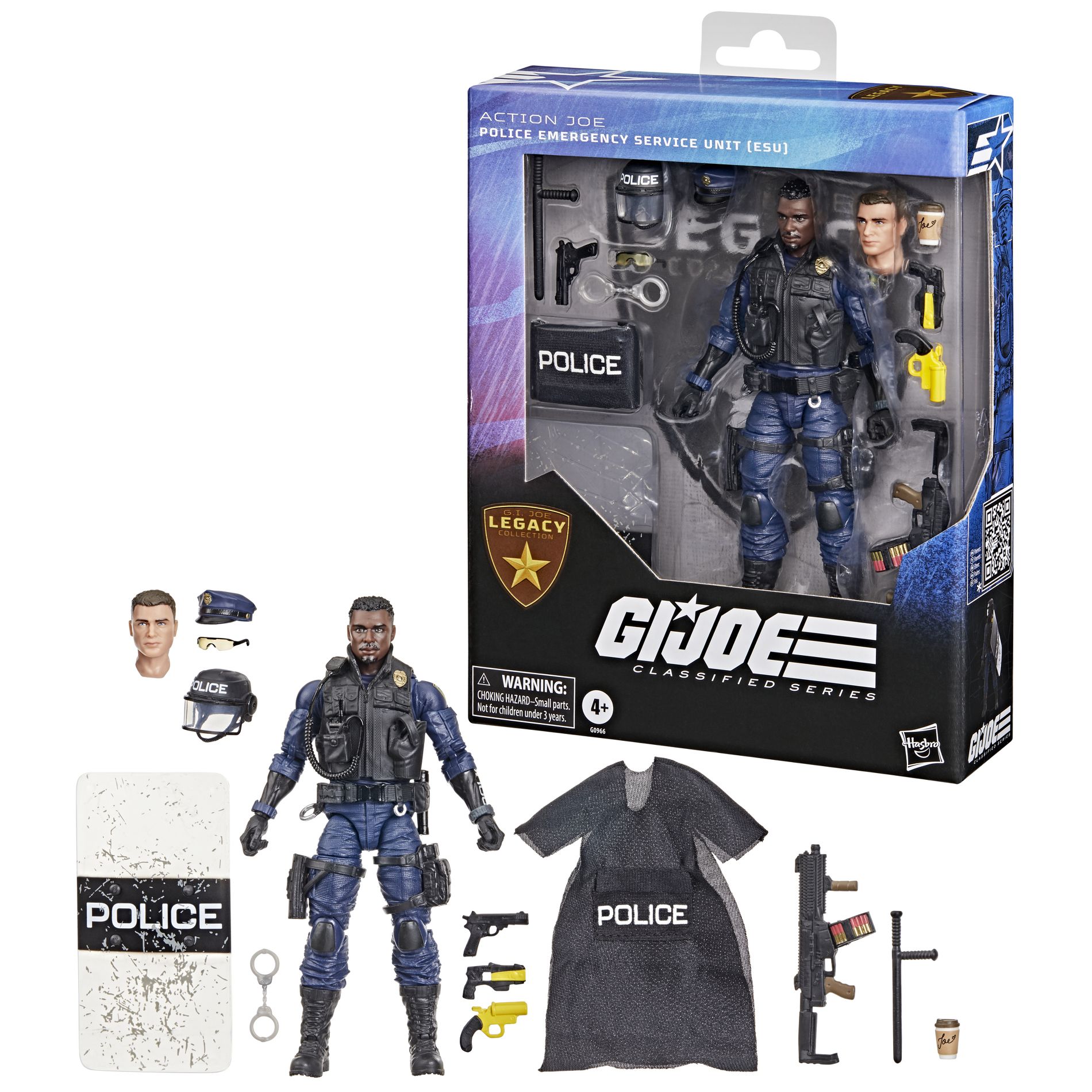 G.I. Joe Classified Series Legacy Collection: Action Joe — Police Emergency Service Unit (ESU)