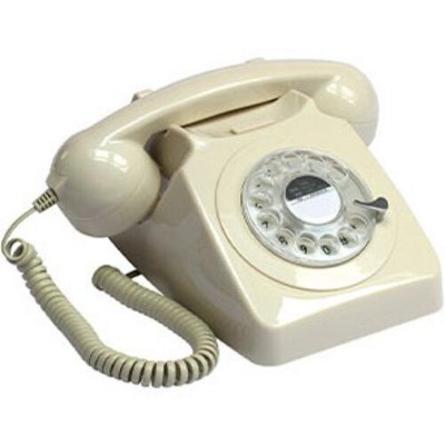 Rotary Dial Corded Telephone