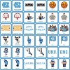 MasterPieces Officially Licensed NCAA UNC Tar Heels Matching Game for Kids and Families - 3 of 4