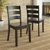 Inspire Q 2pk Keenan Ladder Back Dining Chairs - 2 of 4