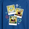 Men's - SpongeBob SquarePants - Christmas Photo Collage Long Sleeve Graphic T-Shirt - 2 of 4