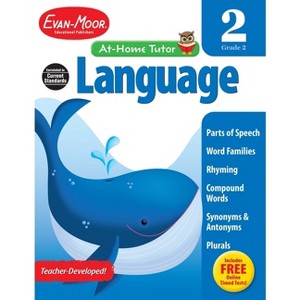Language Skills, Grade 2 Workbook - (At-Home Tutor) by  Evan-Moor Educational Publishers (Paperback) - 1 of 1