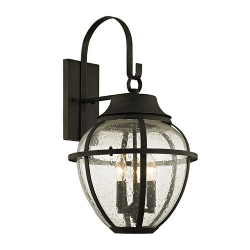 Troy Lighting Bunker Hill 3 - Light Wall Light in  Bronze Clear Seeded Shade - image 1 of 1