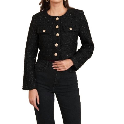 Women's Jenny Tweed Jacket - CHOKLATE PARIS