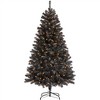 Yaheetech 4.5Ft/6Ft/7.5Ft/9Ft/12Ft Pre-lit Spruce Artificial Christmas Tree with 150 Incandescent Warm White Lights - 2 of 4