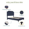 Novogratz Eloise Upholstered Platform Bed - 4 of 4
