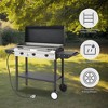 Karl Home 2-in-1 225,000 BTU Outdoor Propane Gas Stove with Griddle - 4 of 4