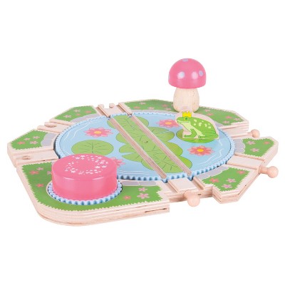 bigjigs pink train set