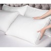 Utopia Bedding 2pk Gusseted Bed Pillows for Sleeping White - 2 of 4