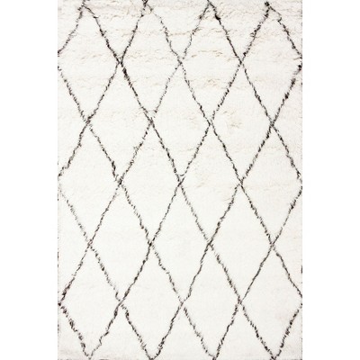 Nuloom Nida Plush Shaggy Area Rug, 2' x 3', Beige