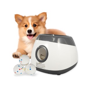 Gulches Dog Ball Thrower, Automatic Ball Launcher, Indoor/Outdoor Interactive Dog Toy with Three Scopes, Includes Balls and a Data Cable - 1 of 4
