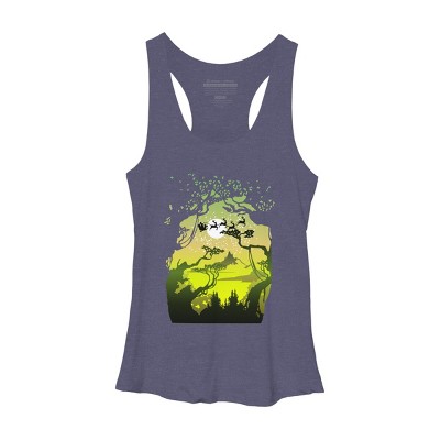 Women's Design By Humans Christmas Eve By pilipsjanuarius Racerback Tank Top