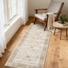 Area Rugs Washable Non-Slip Low Pile Ultra Soft Indoor Under Table Area Rug Carpet for Bedroom Living Room - 2 of 4