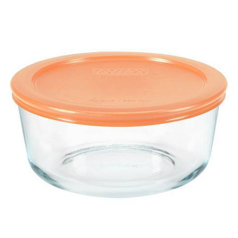 Pyrex Premium Glass Lid 7 Cup Round Food Storage Container - Shop