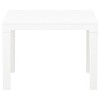 Garden Bench Set of 2 White Plastic Medium Lightweight - 3 of 4