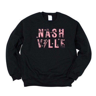 Simply Sage Market Women's Graphic Sweatshirt Pink Nashville