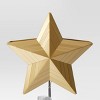 10" 4 Lit-Led Gold Star Projects Peace/Joy and Stars/Dots Christmas Tree Topper - Wondershop™ - 4 of 4