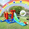 Infans 9-in-1 Inflatable Water Slide Kids Bounce Castle Water Park w/ 860W Blower - 2 of 4