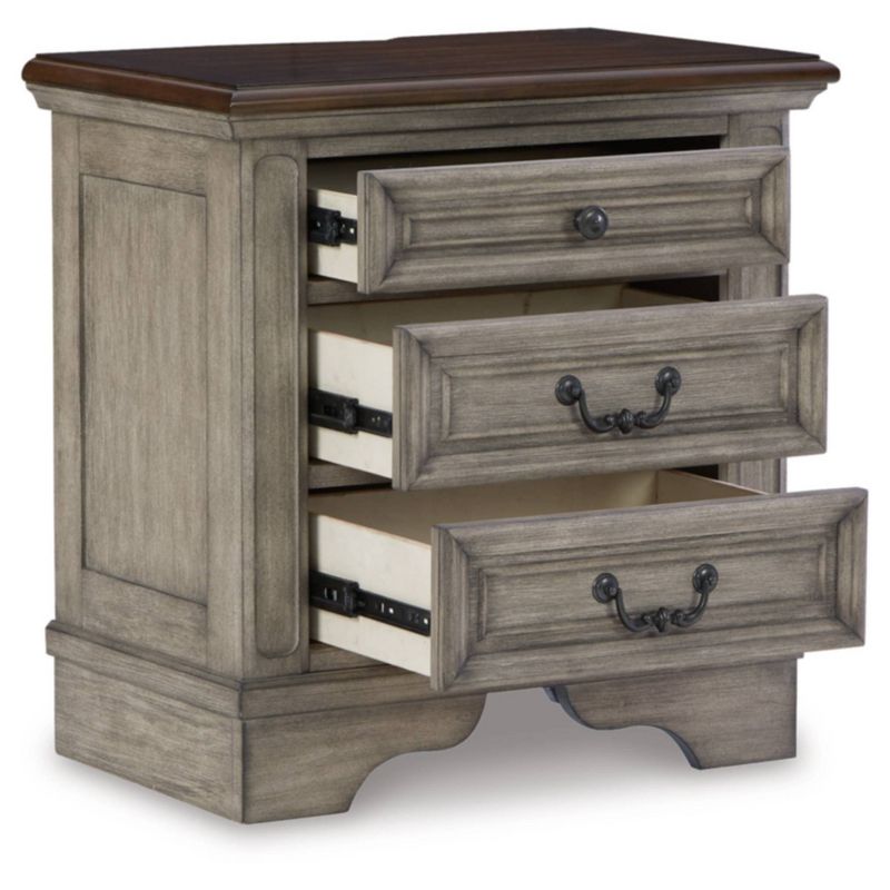 Lodenbay Nightstand Black/Gray - Signature Design by Ashley, 3 of 9