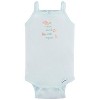 Gerber Baby Girls' 4-Pack Sleeveless Onesies Bodysuits - 4 of 4