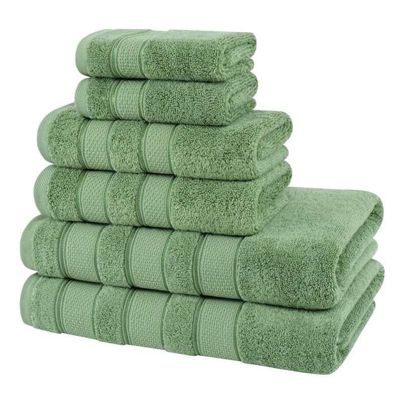 American Soft Linen Salem Bath Towel Set, 100% Cotton Bath Towels for Bathroom, 5 of 11