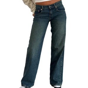 Mocamel New ladies' straight-leg jeans - 1 of 4