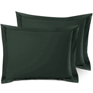 Nestl Soft Pillow Shams Set of 2, Double Brushed Microfiber Pillow Covers, Premium Pillow Shams With 1.5” Flange - 1 of 4