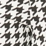 black houndstooth
