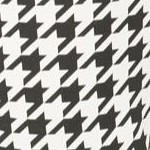 black houndstooth